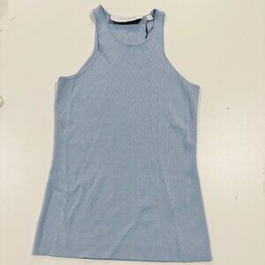 Equipment Femme Blue Shell Blouse Size S